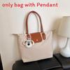 Street Style Tote Bag With Pu Material For Casual Daily Use