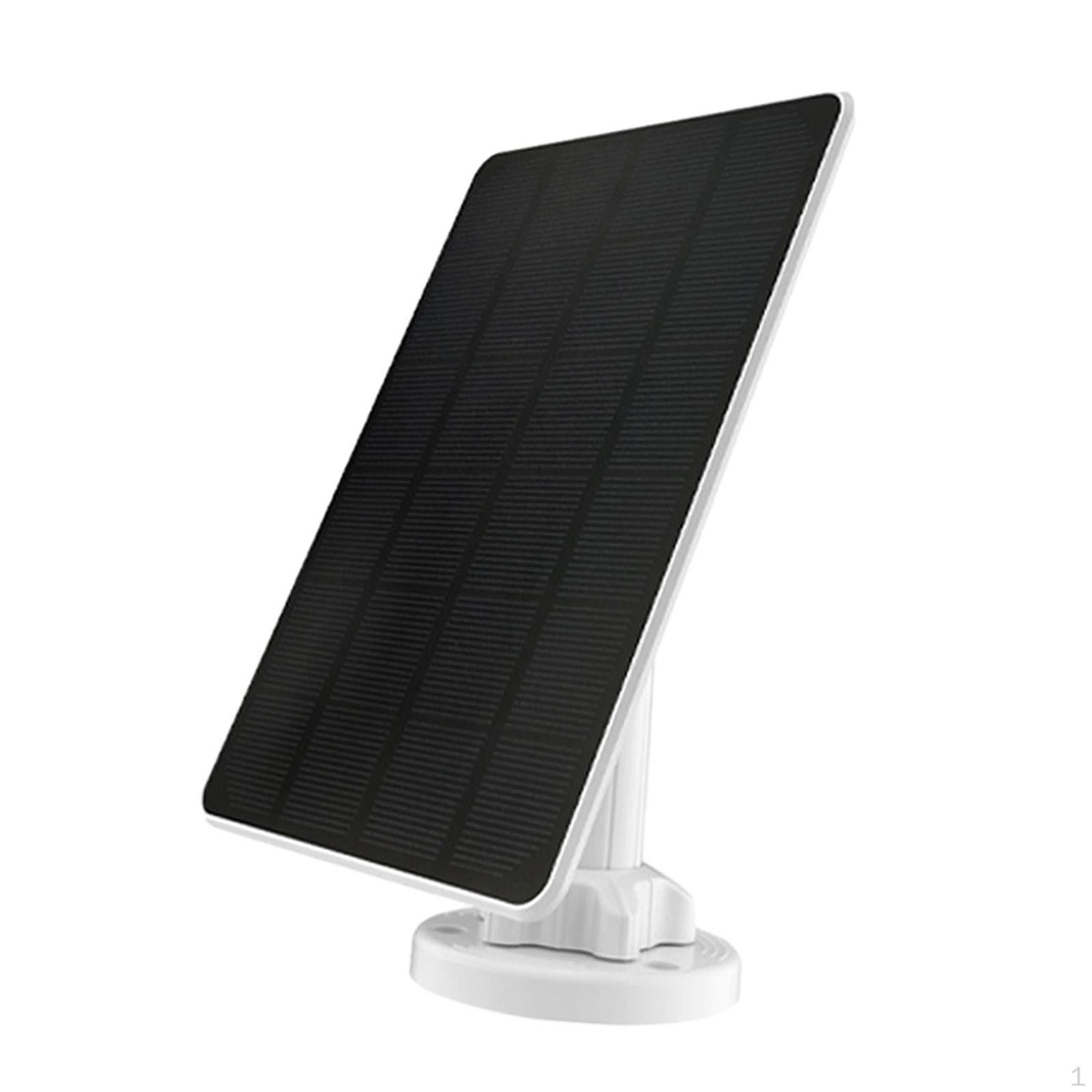 3W 6V Solar Panel Monocrystalline Wall Mount Waterproof IP66 Continuous Power for