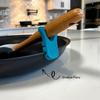 Silicone Utensil Holder Pot Clip Food Safe BPA-Free Heat Resistant Spoon Rest with Non-Slip Grips Dishwasher Safe Cooking Tool for Most Pots Pans