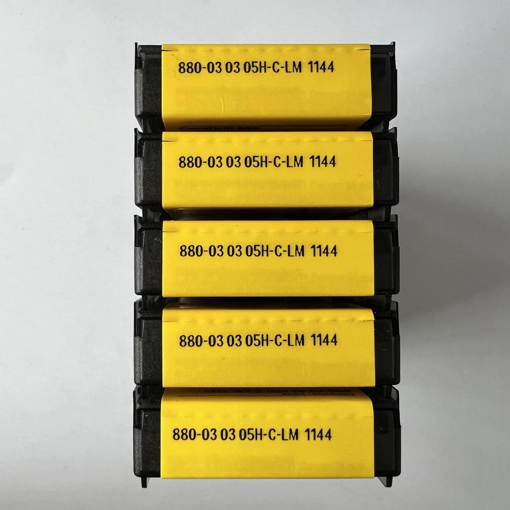 Original Sandvik / 880-030305H-C-LM 1144 /CNC Lathe Carbide Blade Tool 10 Pcs