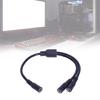 Durability DC5521 Y Splitter Extension Cable DC5.5x2.1mm Power Cord Wire for Home Security Cameras Accessories