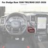 For Dodge Ram 1500 -2026 Red Carbon Fiber 4WD Switch Adjust Panel Cover Trim