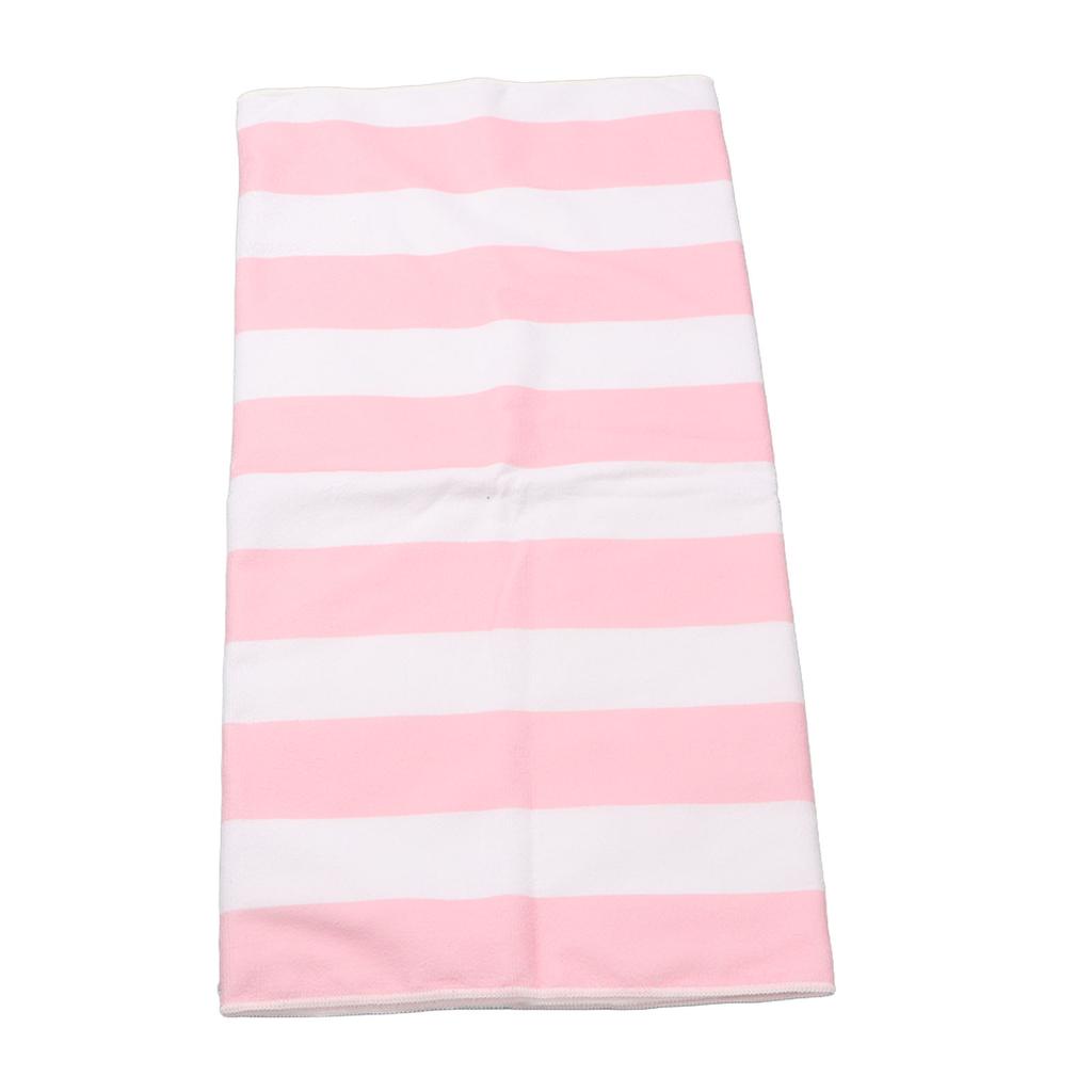 Microfiber Beach Towel Stripe Fast Drying Soft Super Absorbent Sand Beach Towel 59.1 X 29.5in