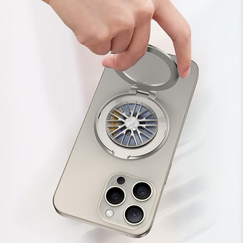 BONTEZZ Magnetic Phone Ring Holder 360 Degrees Rotation Gyroscope Phone Kickstand