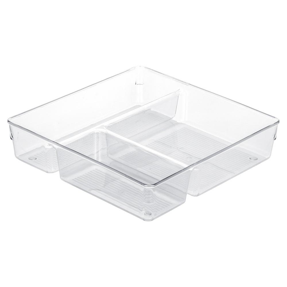Container Organizer Kitchen Bathroom Office Box with Compartments 23 cm