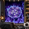 Wall Hanging Tapestry Austria Wien FC Print Cloth for Living Room Bedroom Home Decor