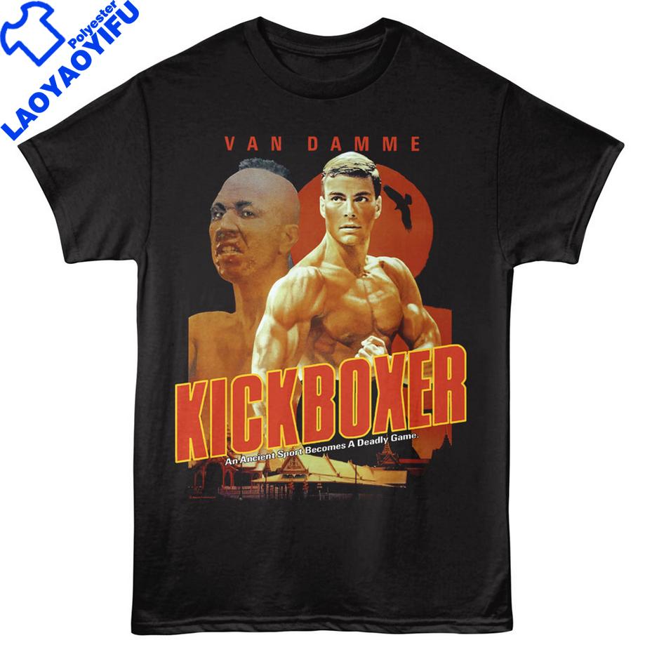 Hot Sale Kickboxer Jean Claude Van Damme Movie Tshirt Cheap Material Polyester Short Sleeve Tee Unisex Clothes Goth Y2k Tops S