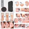 Pedicure Knife Foot Nail Nail with Hard Case of S.fields.inc Kit, Care, Clippers, Manicure, Salon, (Set 9)