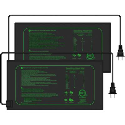 2 Pack 21W Seedling Heat Mat for Seed Starting,10" X 20.75" Waterproof Heating Pad for Indoor Plants Germination