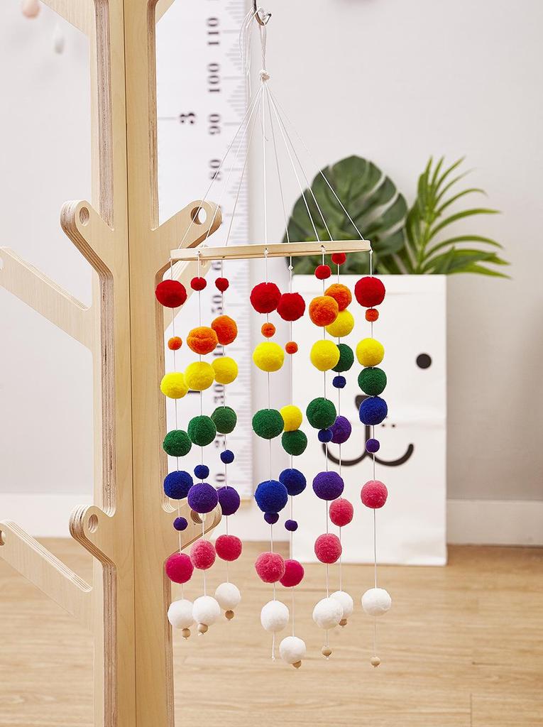 Nordic Tassel Wind Chime: Bedside Bell & Children's Room Decor – Perfect for Living Room, Shop Display, and Photography Props E18.
