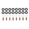 8 PZ Kit Servizio Iniettore Carburante O-Ring 0280156101 Adatto Porsche Cayenne S 4.5L