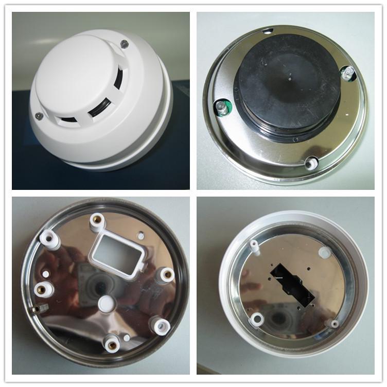 High-Temperature Industrial Smoke Detector with Wired Switch Output Fire Alarm