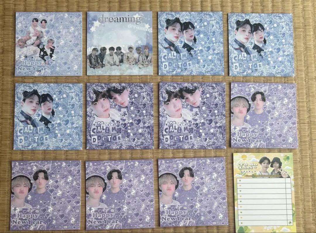 

[Б/У] В продаже до 15-го Корейский блокнот от производителя BTS Намджун Хоби Юнги