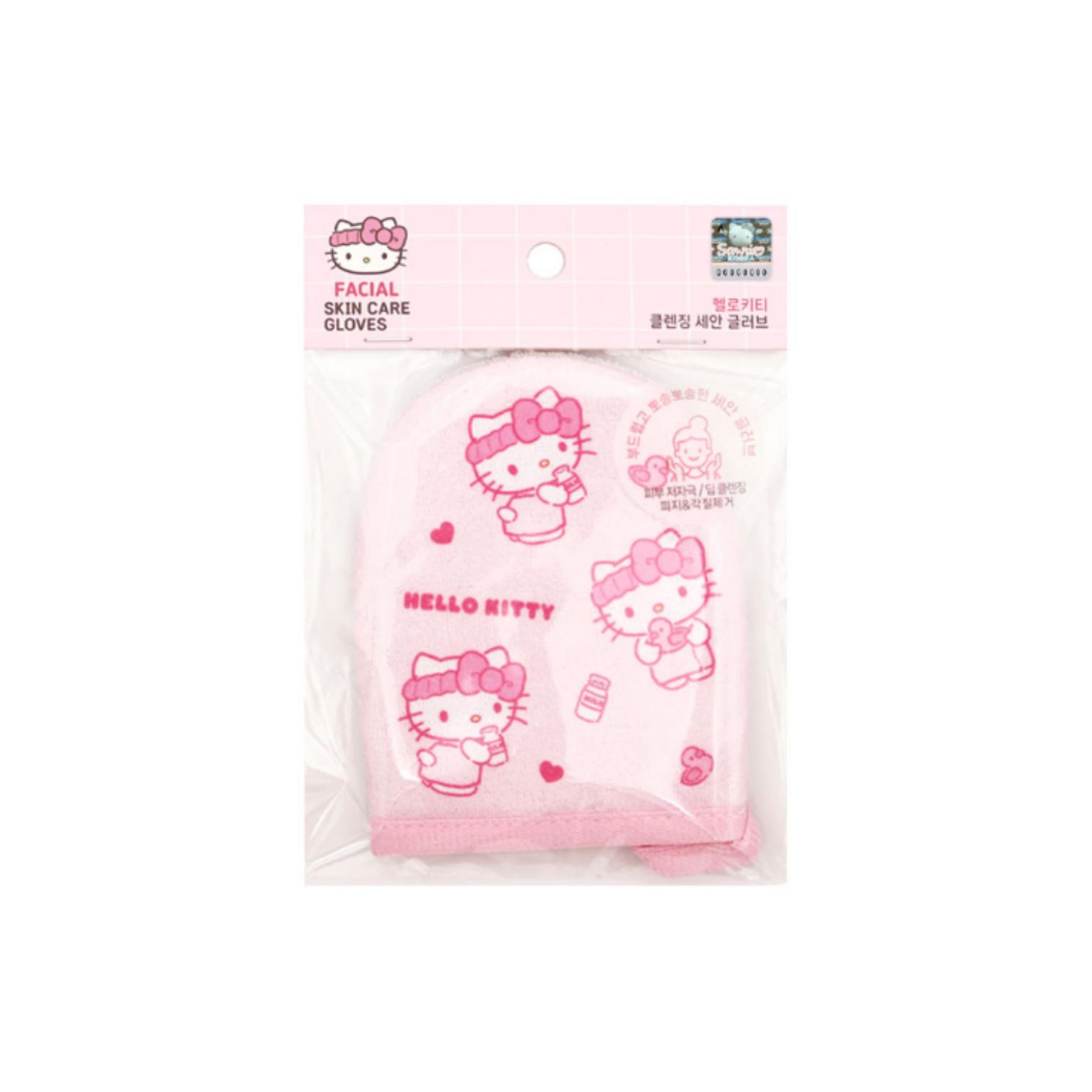 

Рукавичка для вмивання обличчя SANRIO Hello Kitty рожевий