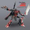 Baiwei Deformation Toy Yu Tian Di Fiery Hero Fire Truck Robot Model