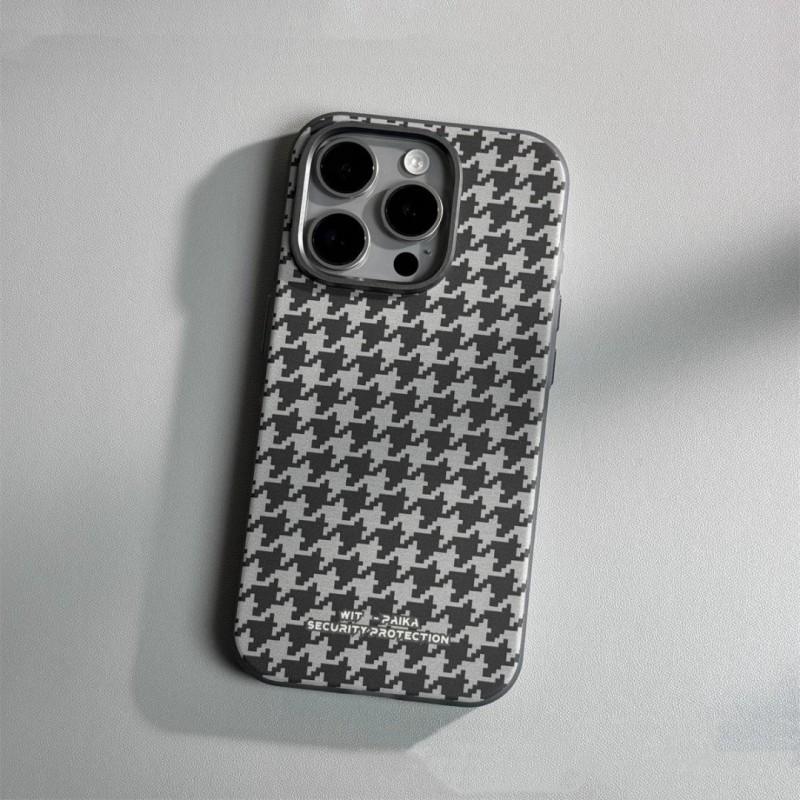

Suitable IPhone 16 Promax Thousand Bird Grid Phone Case Apple 15 Skin Magnetic PC Anti Drop Protective Cover 14 iPhone 16