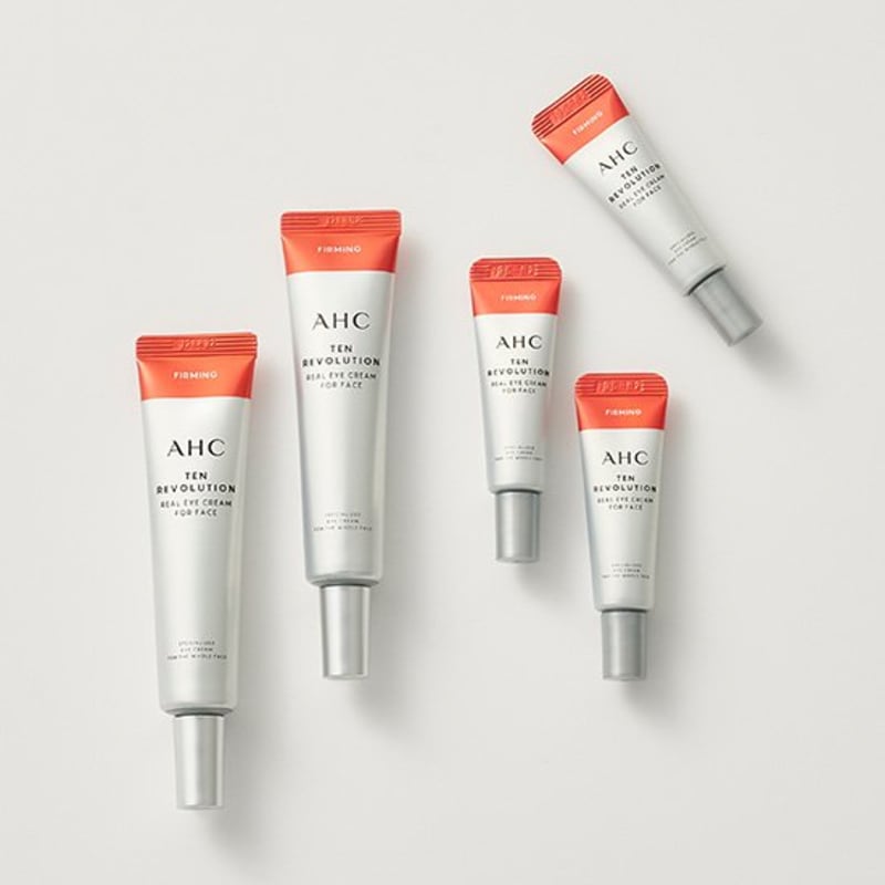 [AHC] NEW Ten Revolution Real Eye Cream for Face (35ml x 2 + 7ml x 3)