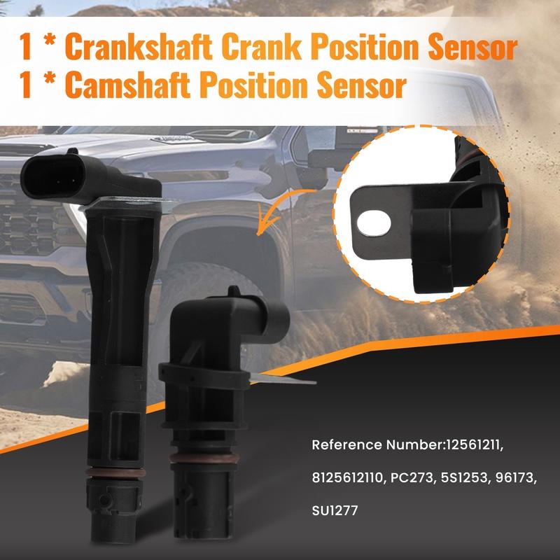 L10A Car Camshaft & Crankshaft Position Sensor For Chevy Silverado 1500/GMC 5.3L 6.0L 12555566 12560228