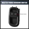 Power Window Switch 29885 1791339 for Ford Transit MK8 Custom 14 15 16 17 18 21 22 23 Driver Side Door Power Window Control with Light Switch Black