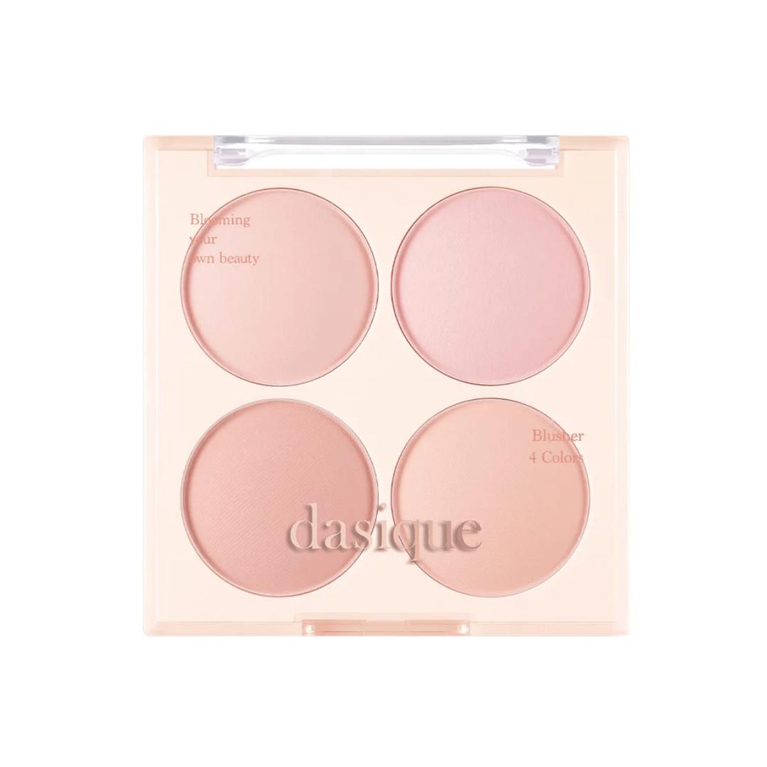 

Dasique Blending Mood Cheek #09 Almond Vanilla 16.8 g - paleta róży do policzków beżowo-brzoskwiniowych