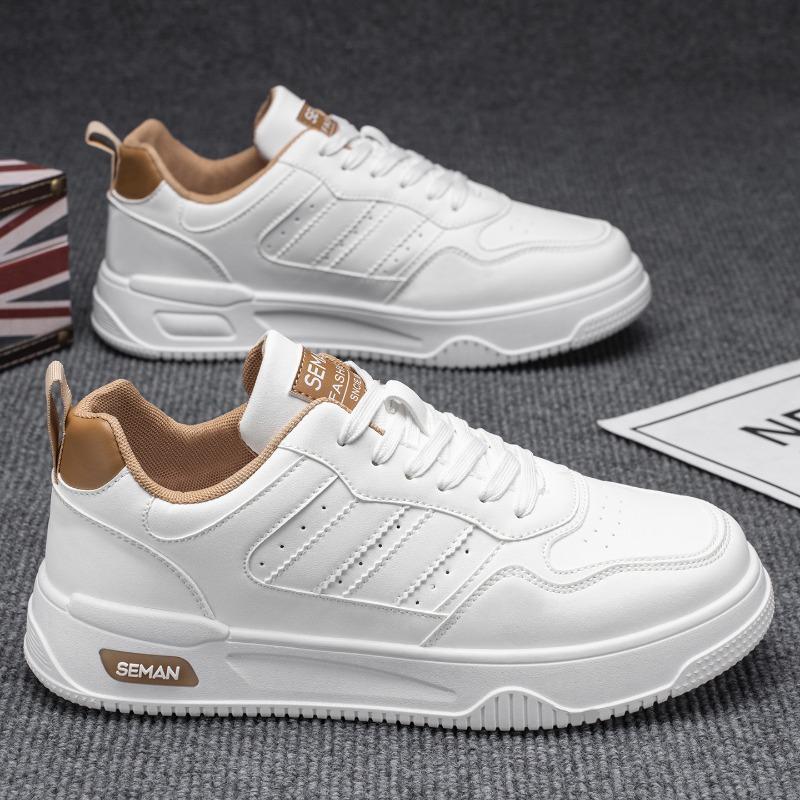 Men's shoes summer new breathable versatile white casual board shoes student platform sports shoes casual little white shoes men