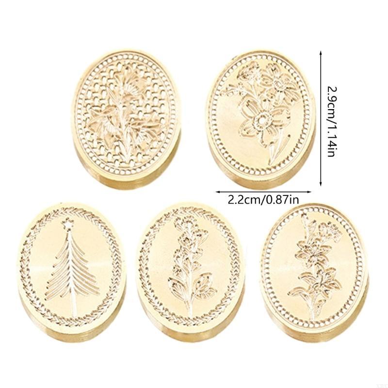 Cards Wax Stamp Head Replacements Envelope Sealing Greeting Card Emboss Sealing Wax Stamp Head Brass Sealing Stamp Head X3UC