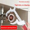 Adjustable Wrench For Bathroom Kitchen Plumbing Installation Tasks 86Mm Jaw Lightweight Aluminum Alloy Construction