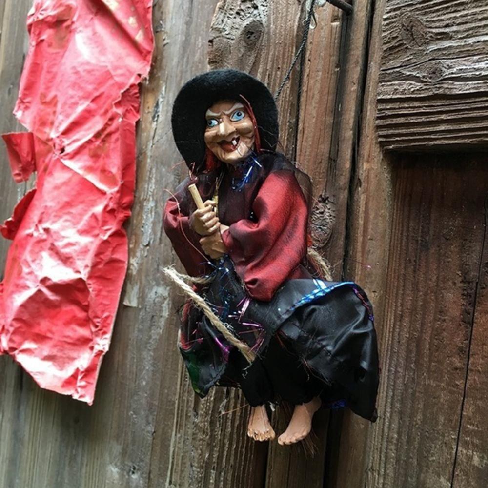 Lawn Garden Party Hanging Horror Figurine Decoration Pendant Witch Ornament