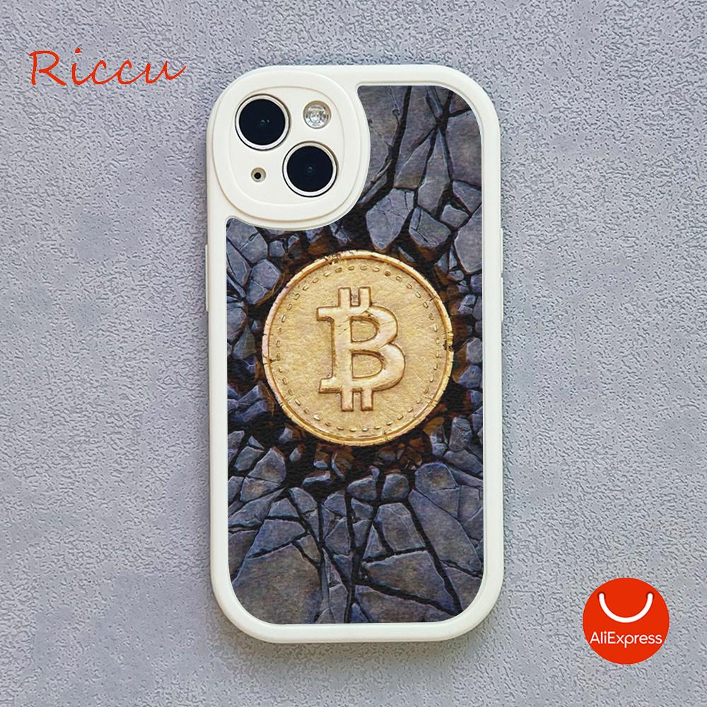 Funny Bitcoin Money Phone Case for Iphone 14 13 11 12 Pro MAX 13 12 MiNi 7 8 Plus Iphone 13 Pro XS XR Lambskin Protective Covers