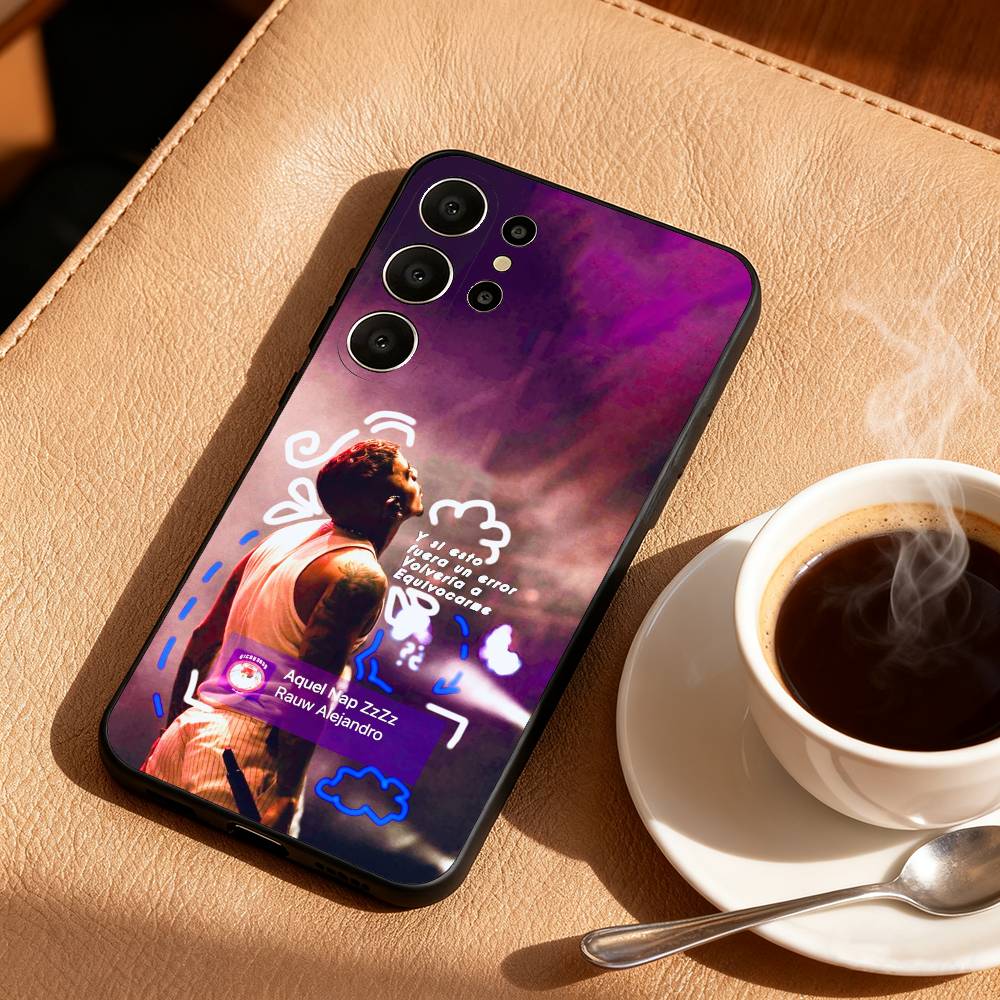 Singer F-Feid Ferxxo SIXDO Phone Case For Samsung S26,S25,24,23,22,30,21,10,9,Ultra,Plus,Lite,FE Soft Black Case