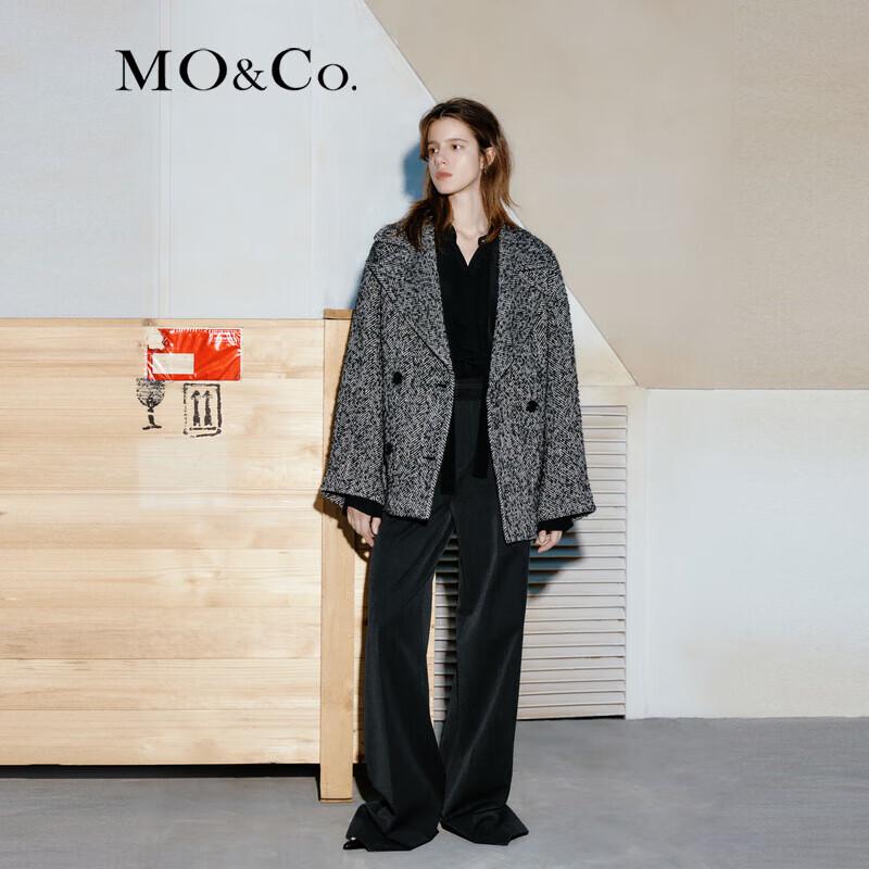 

MO&Co. Женские брюки с высокой талией, плиссированные, прямого кроя M 165