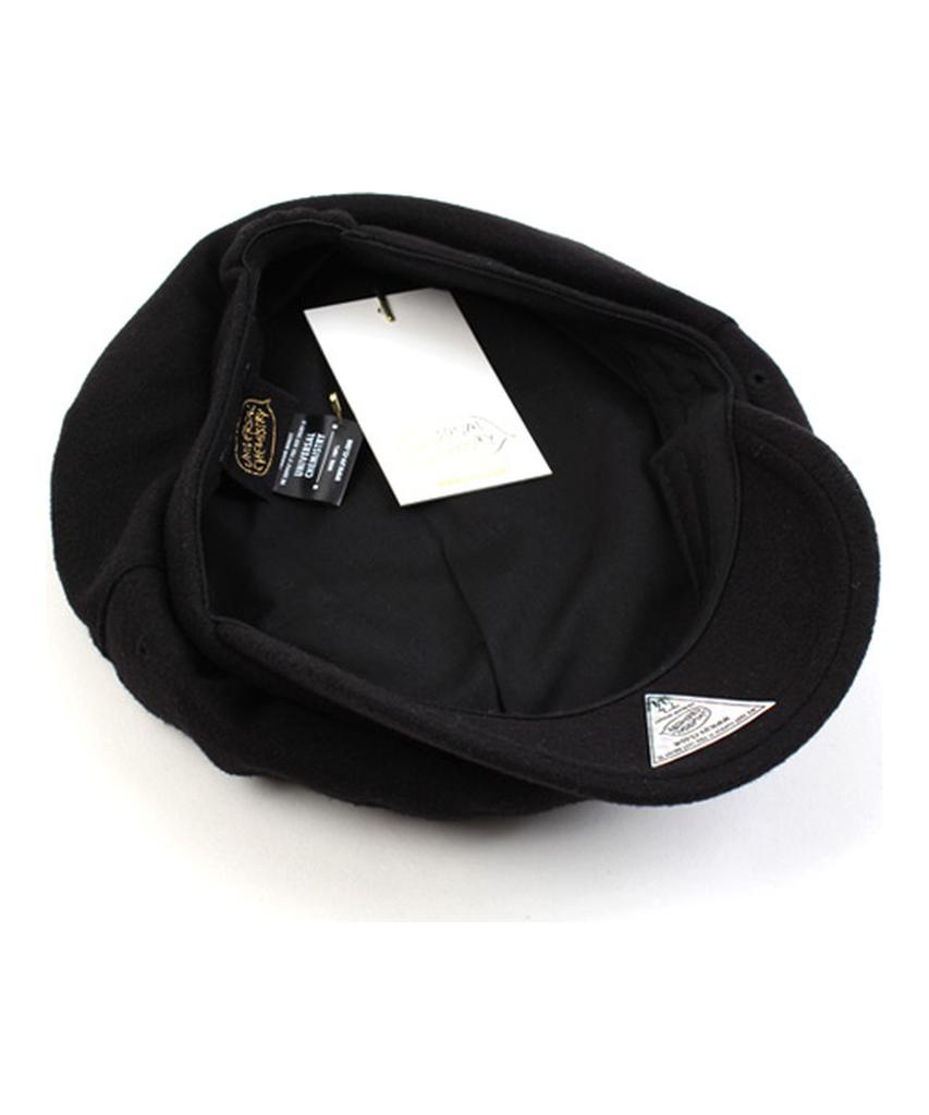 Yunibeosyeolkemiseuteuli Mild Wool Black Marine Cap Wool Marine Cap