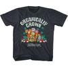 Fraggle Rock Organically Grown Vintage Navy Toddler T-Shirt
