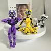 6Th Generation Kitten Tv People Robot Toy Anime Figures 3D Printed Multi-Joint Lucky 13 Dummy Diy Assembly Model Desk Ornament