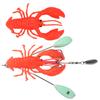 Artificial Simulation Large Lobster Crawfish Lure Bait Deep Sea Trolling Fishing Tacklered