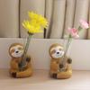 Adorable Sloth Resin Ornament for Coffee Shop, Office, or Garden Decor