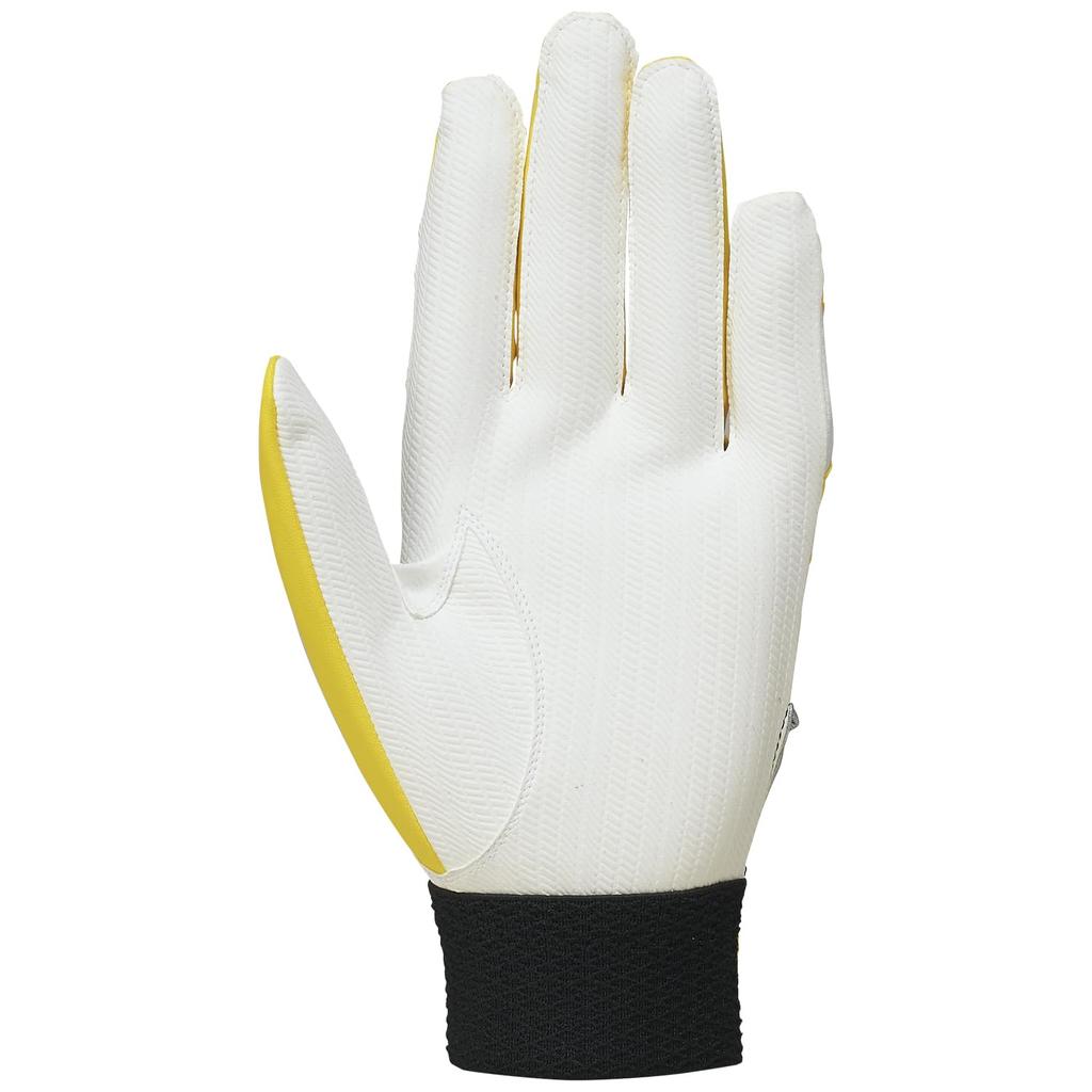 SSK EBG5200WF1 Gloves both Size L Single-Band (for hands), Yellow/White (3010),