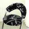 Split Low Back Chair Cover Corn Velvet Solid Color Simple Elastic Modern Home Decor Chair Dust Protect Cover Office Stool Covers