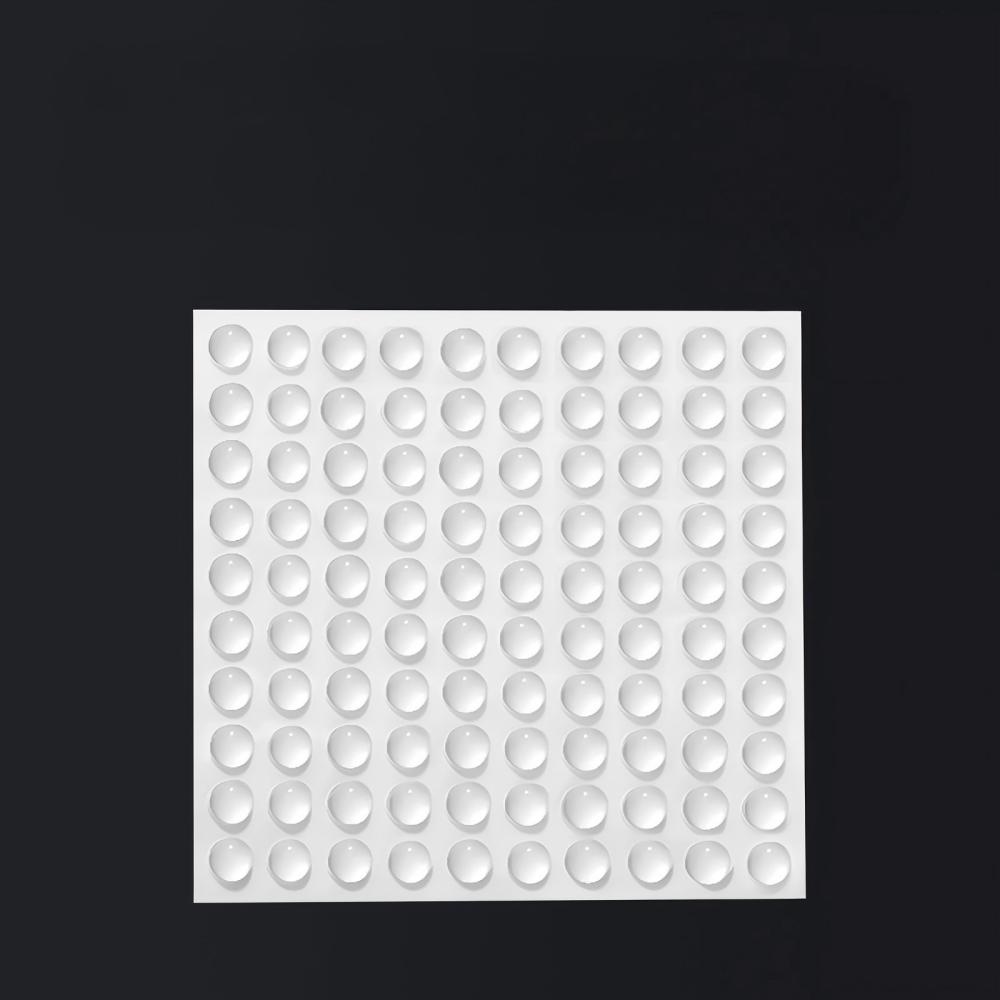 100Pcs Self Adhesive Door Stopper Rubber Damper Buffer Cabinet Bumpers Silicone Furniture Pads Cushion Protective Pads