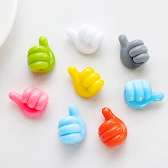 20/30/50Pcs Self Adhesive Cable Clips Key Holders Simple Installation Wide Application Thumbs-Up Hooks Wall Organizer