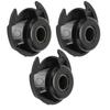 3Pcs Sewing Machine Bobbin Case Wear Resistant Bright Black Bobbin Case Holder for 505A508700