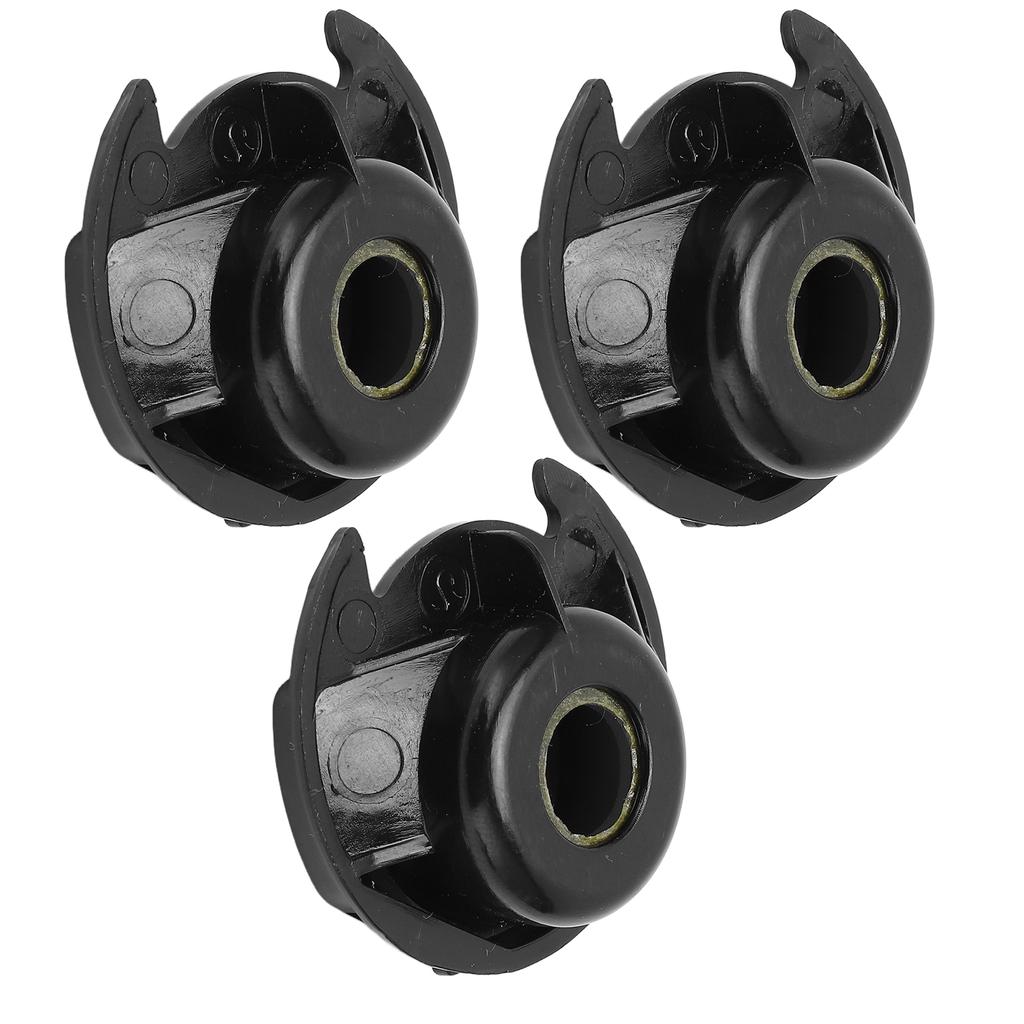 3Pcs Sewing Machine Bobbin Case Wear Resistant Bright Black Bobbin Case Holder for 505A508700