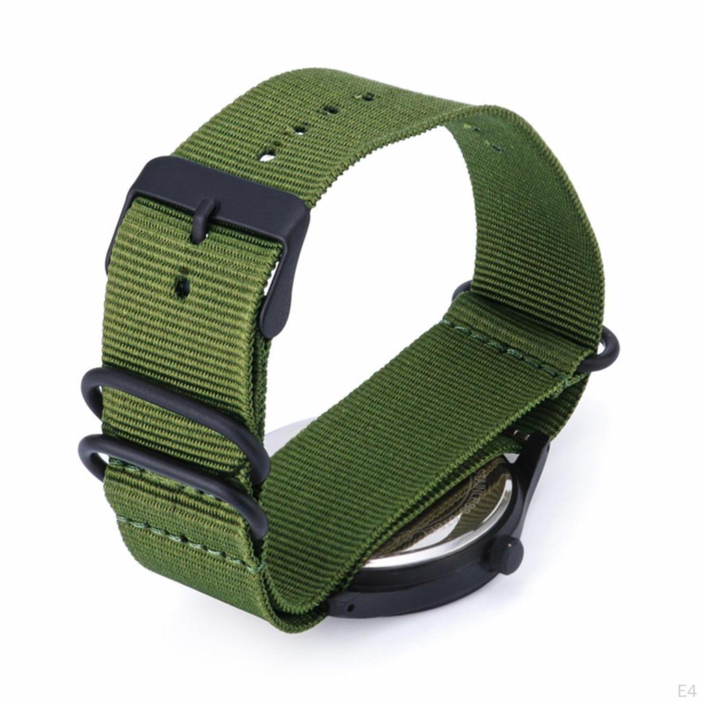 Watch, with Nylon Strap Waterproof Wristwatch for Outdoor Causal