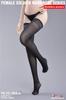 Scale Fire Girl Toys Black Stockings Female Soldier Wardrobe Seamless Pantyhose for Action Figures and not [TOYBARJAPAN] 1/6 FG-YC-004A (Body, Head,