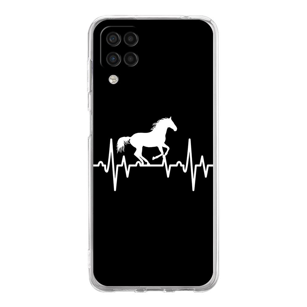 Animal Art Horse Phone Case For Samsung Galaxy A13 A33 A73 A53 A23 A51 A71 A21S A12 A31 A41 A05s A03S A15 A25 A32 5G Clear Cover