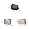 Mesh Pillow Style Makeup Bag With Large Capacity And Waterresistant Design For Travel And Bathroom Storage