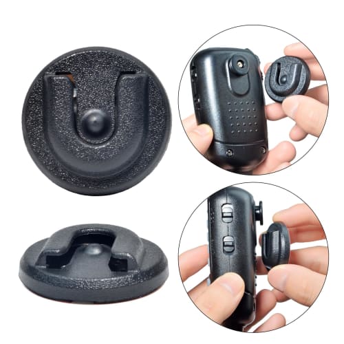 YNIBST Car Microphone Hook/Handheld Microphone Hanger for Yaesu and Kenwood, with Double-Sided Tape, Set of 2, 35mm Diameter