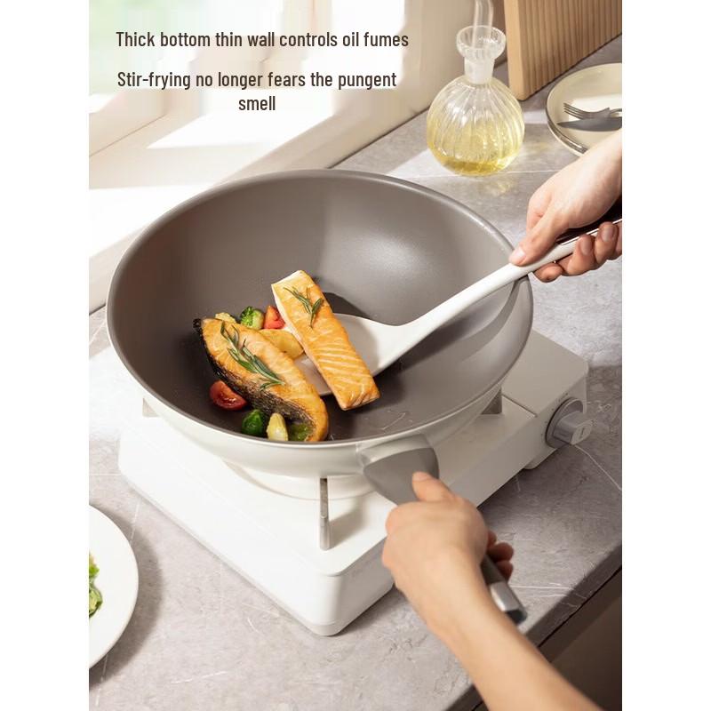 COOKER KING 32cm Ceramic Non-stick Wok