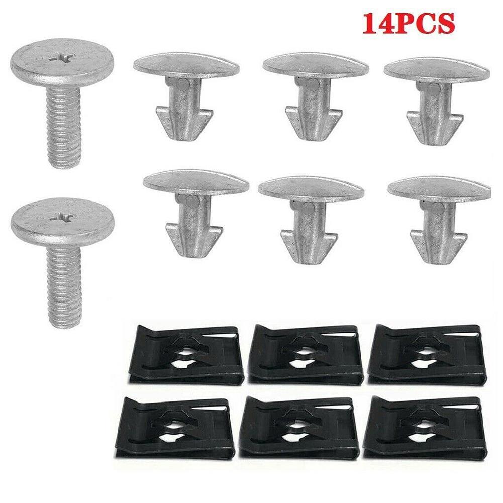 Engine Lower Cover Engine Lower Cover Screw Screw 14 Pcs Access