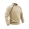 Herren Casual Style Locker Fleece Stehkragen Langarm Sweatshirt